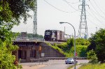 NS GP38-2 High nose Locomotive in the yard